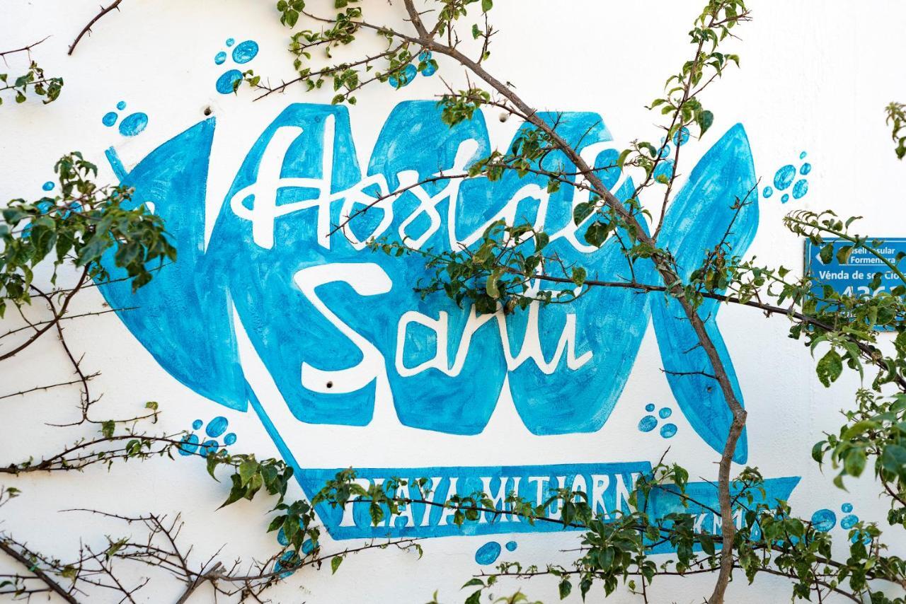 Hostal Santi Es Caló Buitenkant foto
